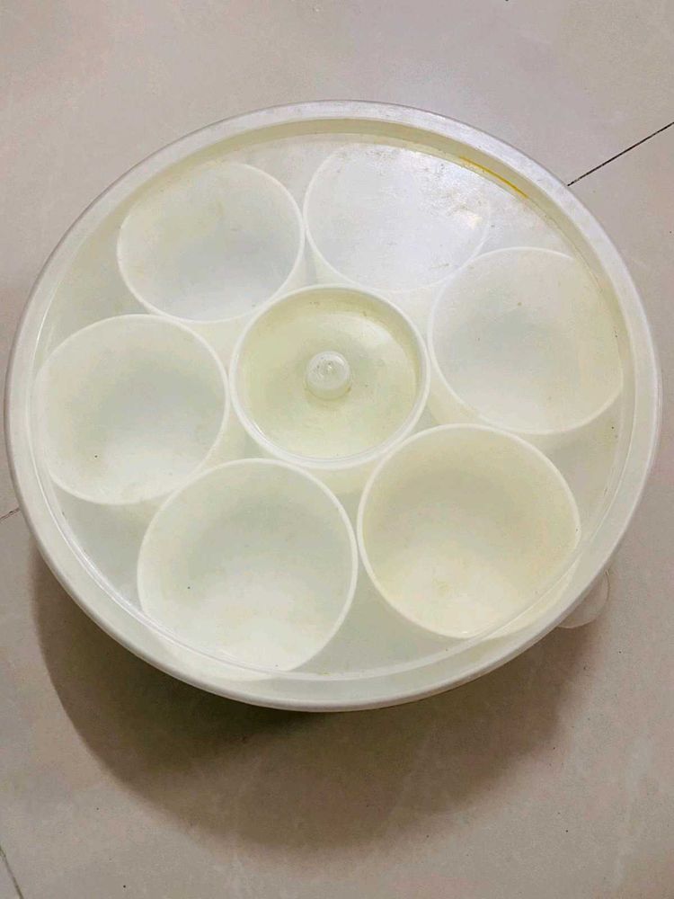 Plastic Spice Box with Compartments