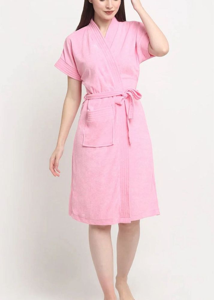 Cozy Pink Bathrobe