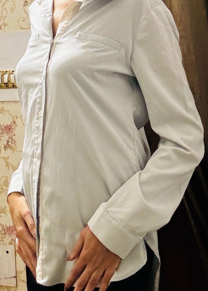 Classic Light Blue Button-Up Shirt