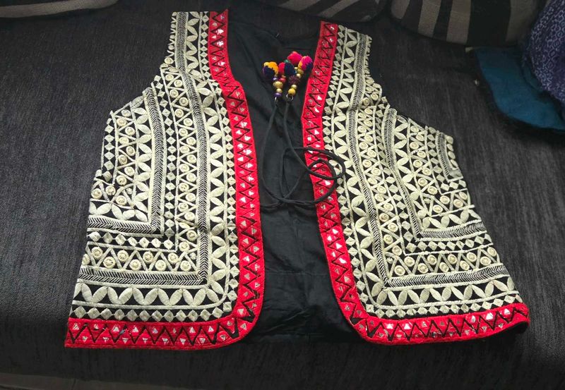 Authentic Gujarati Embroidered Ethnic Waistcoat