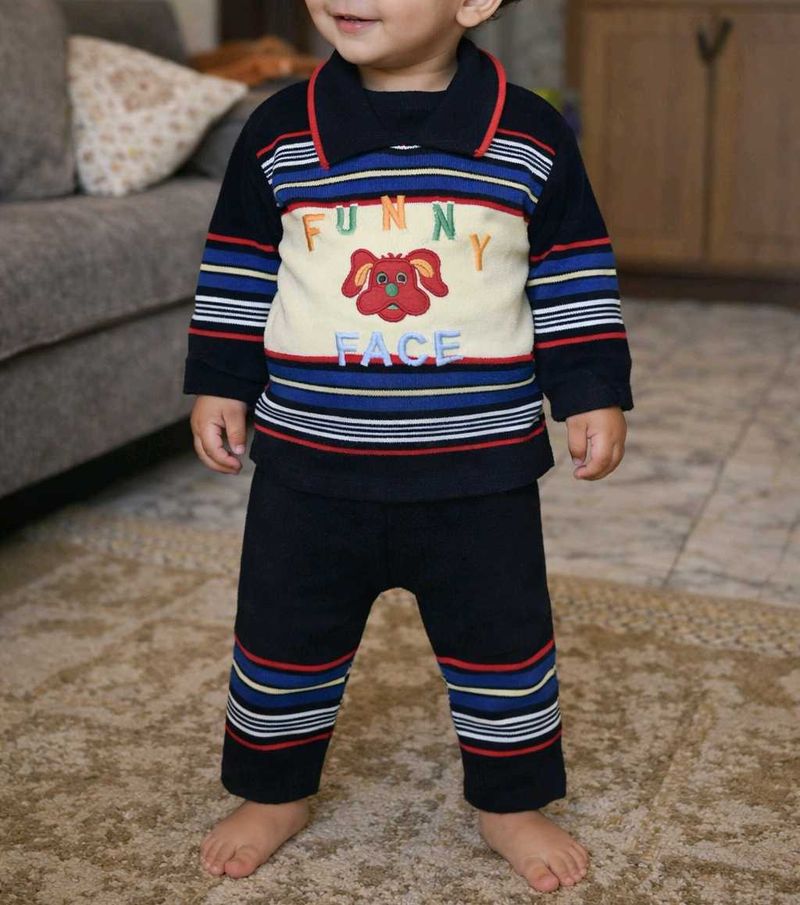 Funny Face Baby Outfit