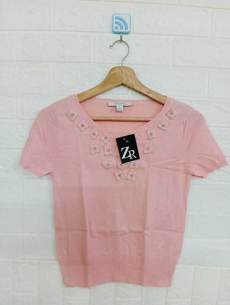 ZR Pretty Pink Floral Top