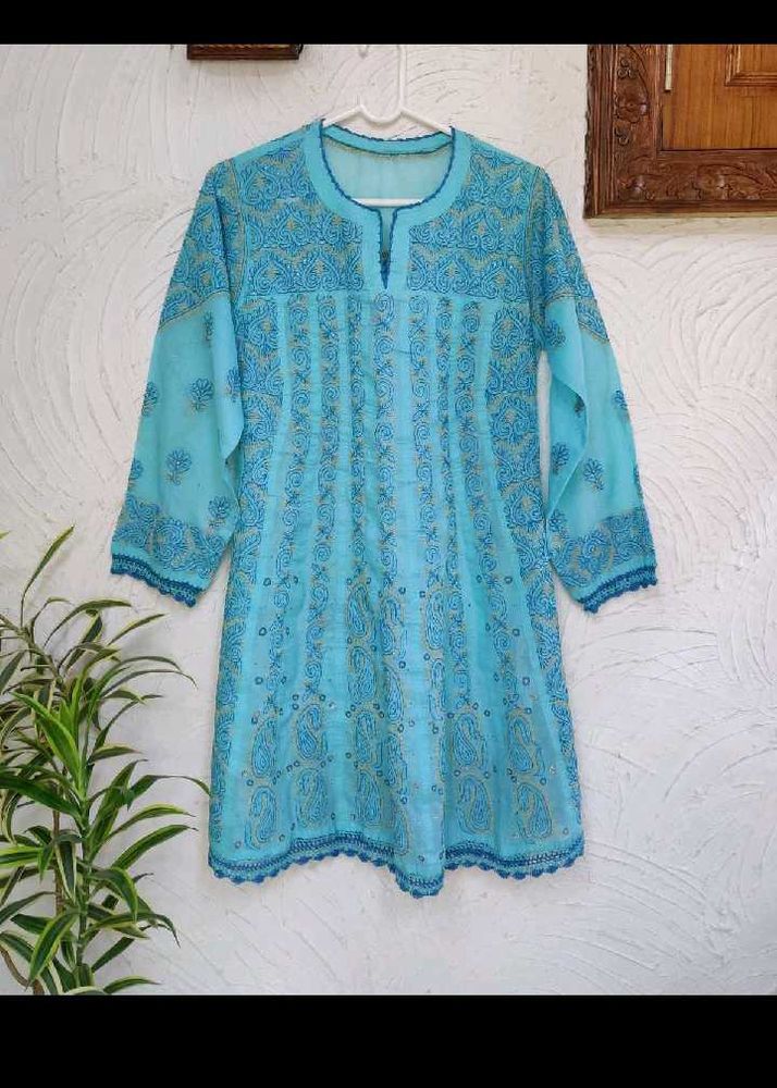 Chikankari Kurti - Elegant &amp; Light