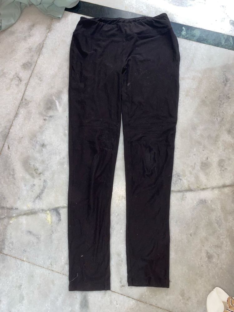 Classic Black Leggings tights gym sports