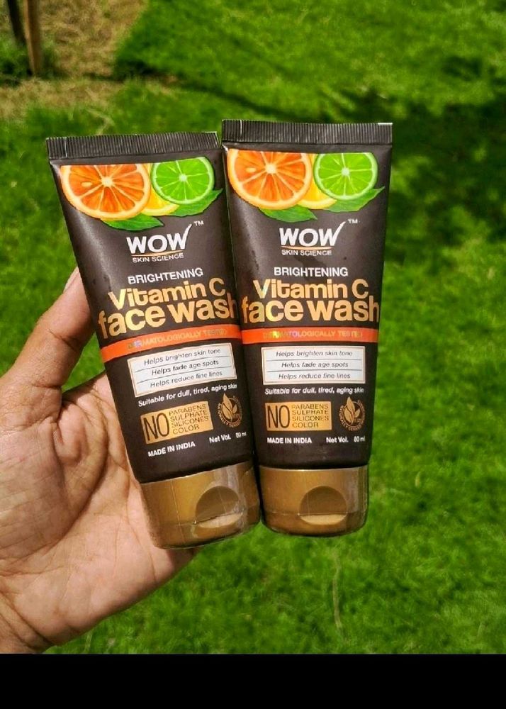 WOW Vitamin C Face Wash Pack Of 2