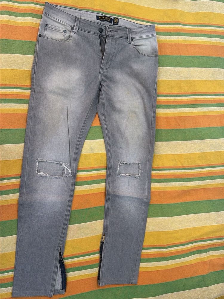 Blue Saint slim fit ripped jeans