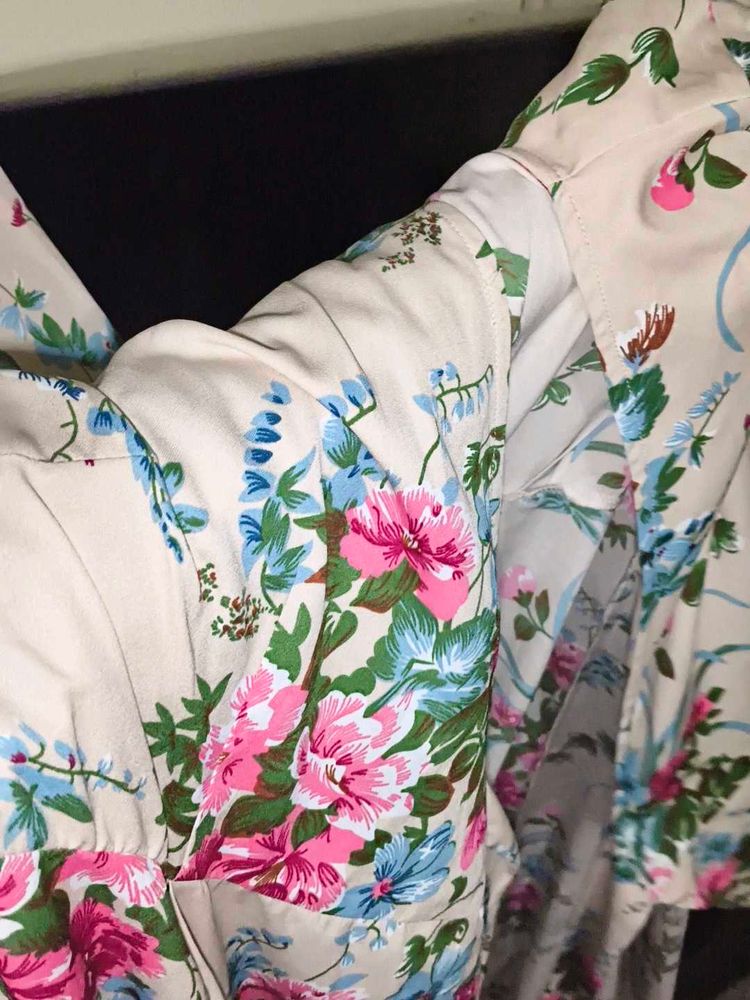 Floral Printed Kurta Set