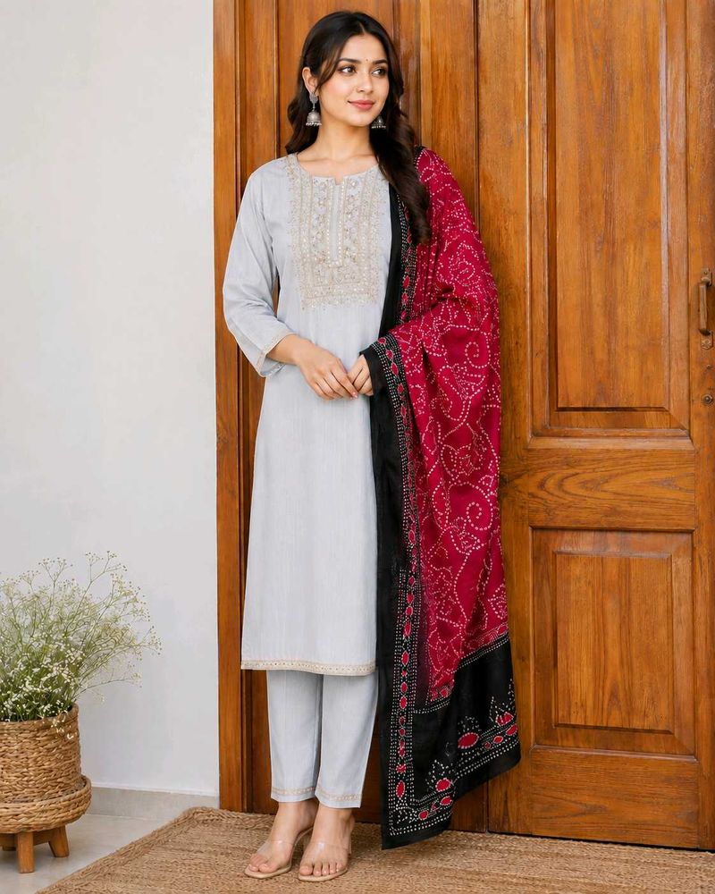 👉I am selling my silk kurta set