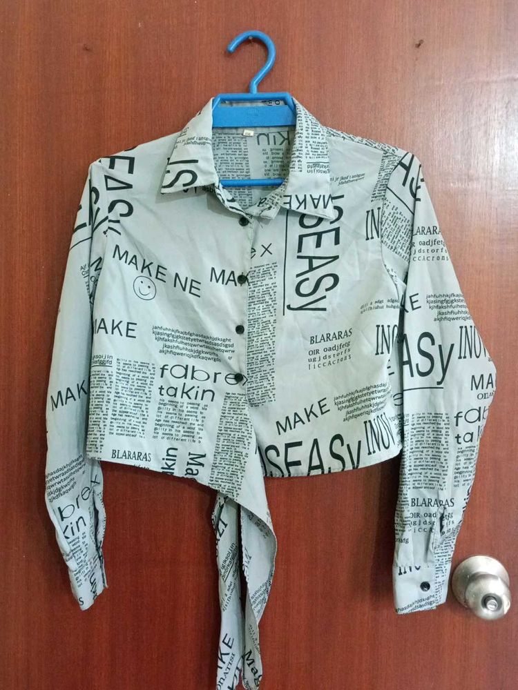 Trendy Graphic Print Shirt