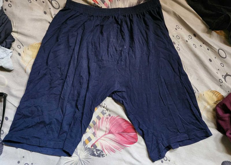 Navy Blue Lounge Shorts