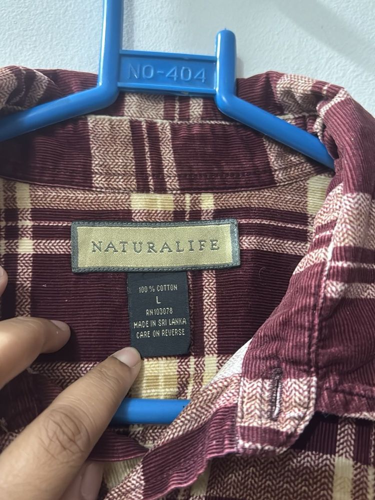 Men's Plaid Casual Shirt