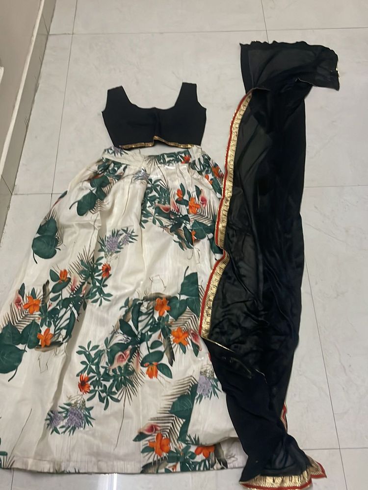 Floral Lehenga Choli Set
