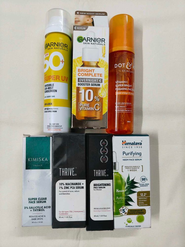 Skincare Bundle - Serums &amp; Sunscreen
