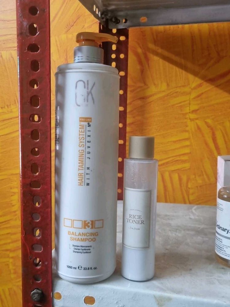CK Hair Taming Shampoo &amp; Rice Toner Set
