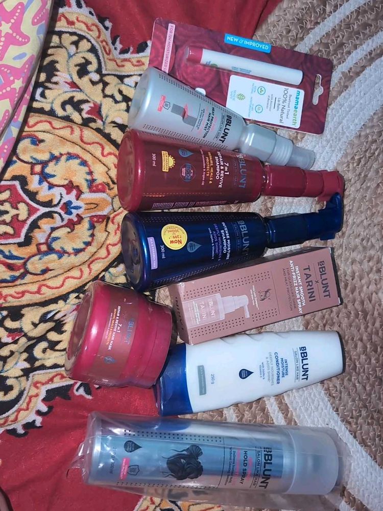 Bblunt Shampoo Conditioner Spray And Mask Combo