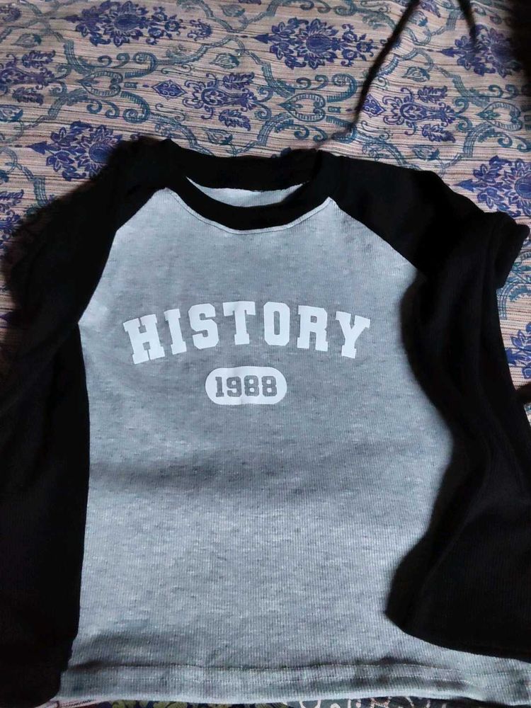 Raglan Sleeve "History 1988" T-Shirt