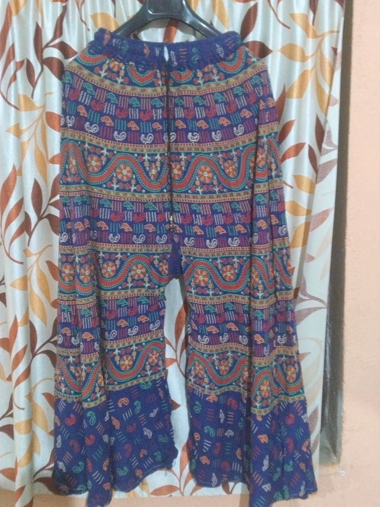 Cotton Umbrella Palazzo