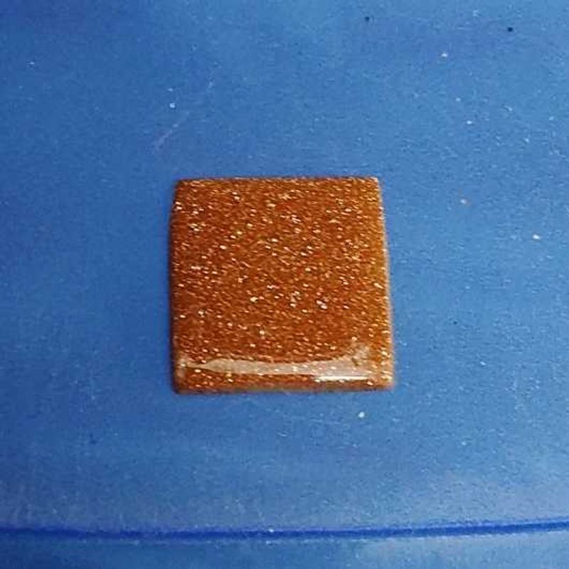 Sparkling Square Pendant Charm