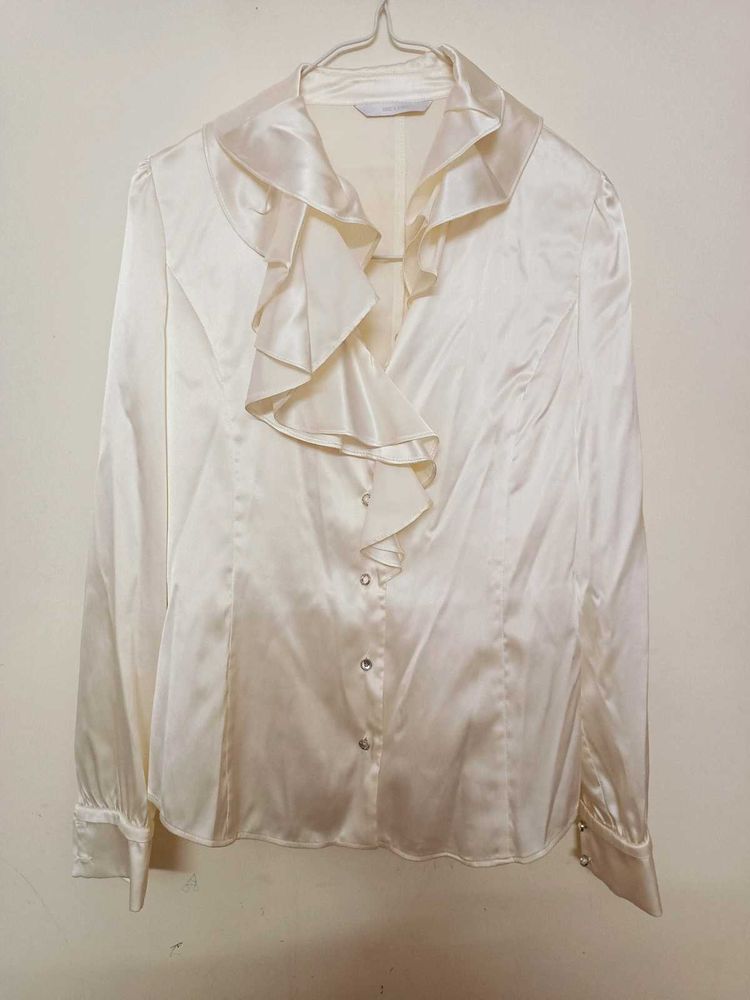 korean modern frill shirt
