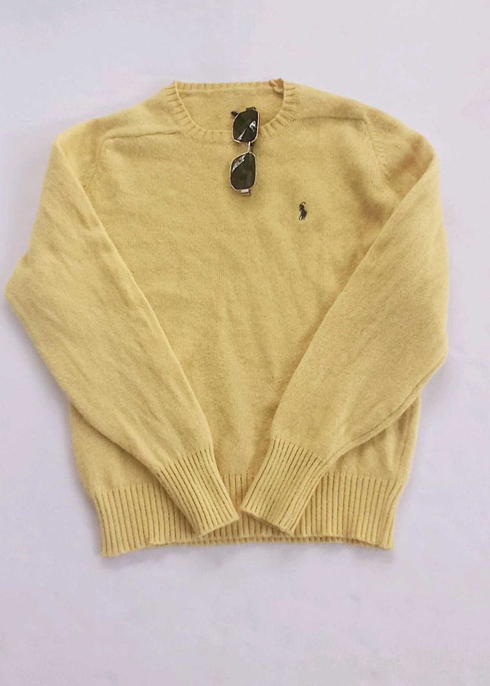 Cozy Yellow Ralph Lauren Sweater