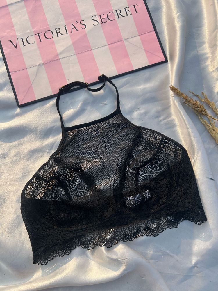 Black Lace Bra