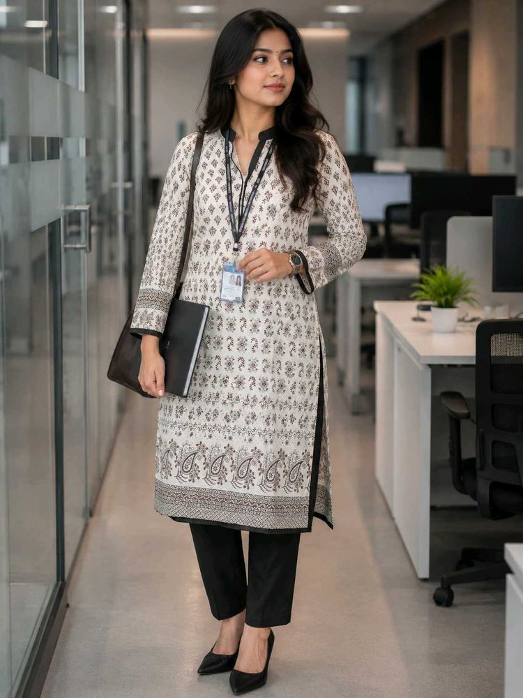 Elegant Printed Kurta for Women