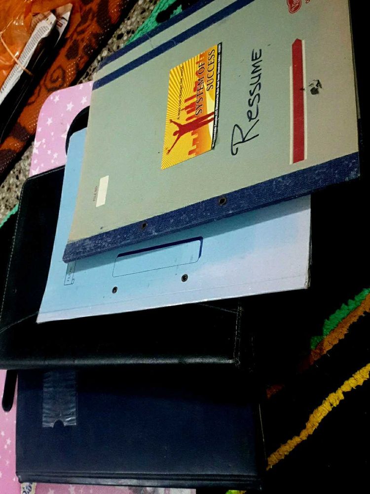 Vintage Resume Folder &amp; Portfolio 5