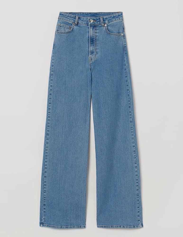 H&amp;M Wide Leg Denim Jeans(minor discolor in last p