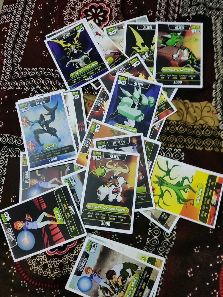 Ben 10 Alien  boomer cards remastered