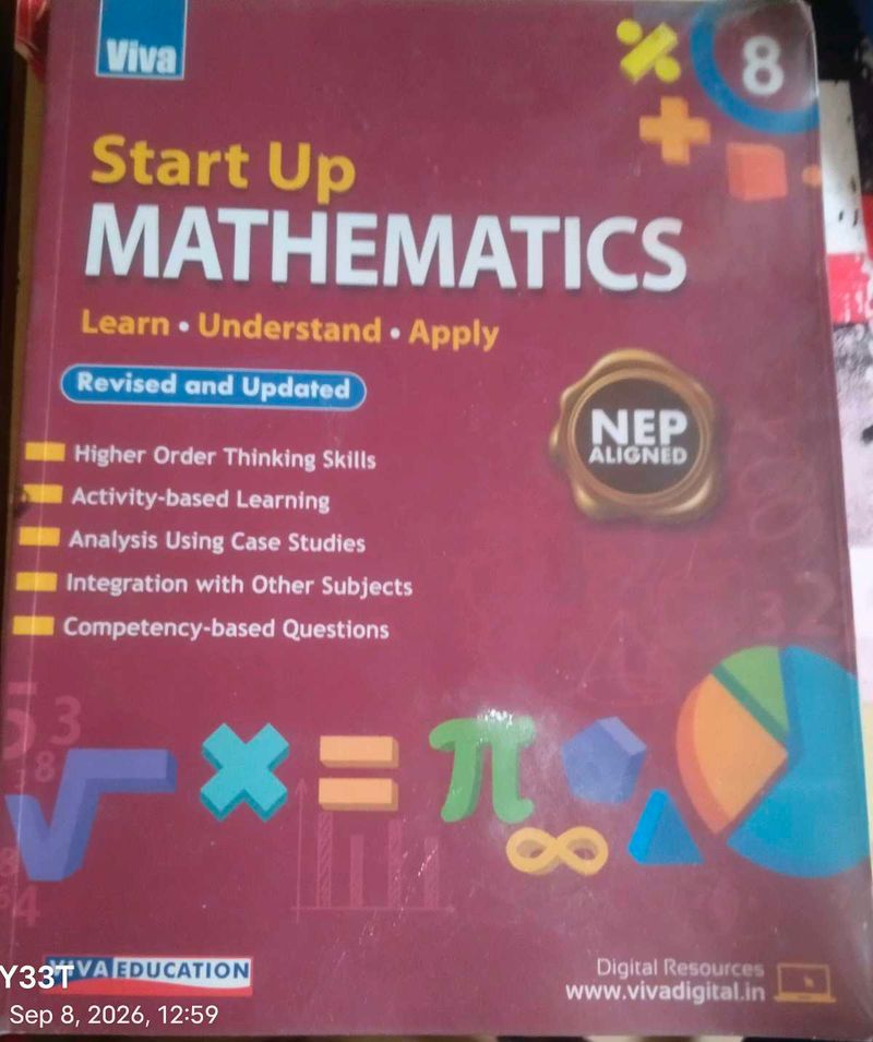 class 8 ncrt Maths book