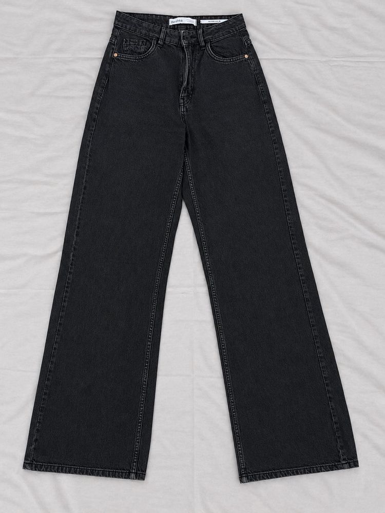 Women's Dark Wash Wide Leg Jeans
