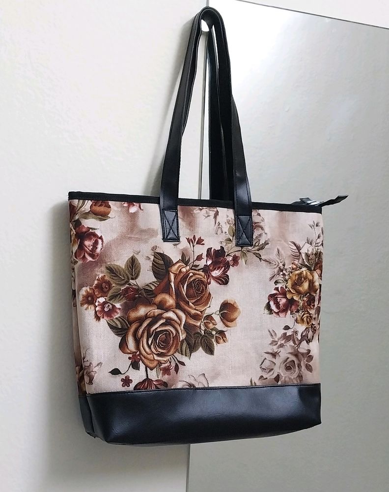 😍 Golden Rose Print Leather, Full Astra