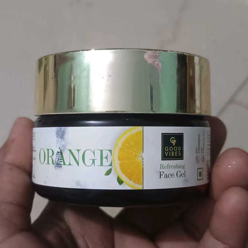 Good Vibes Orange Refreshing Face Gel