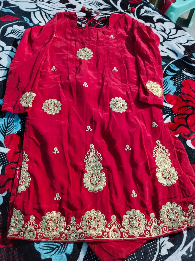 Women stylish kurta salwar set