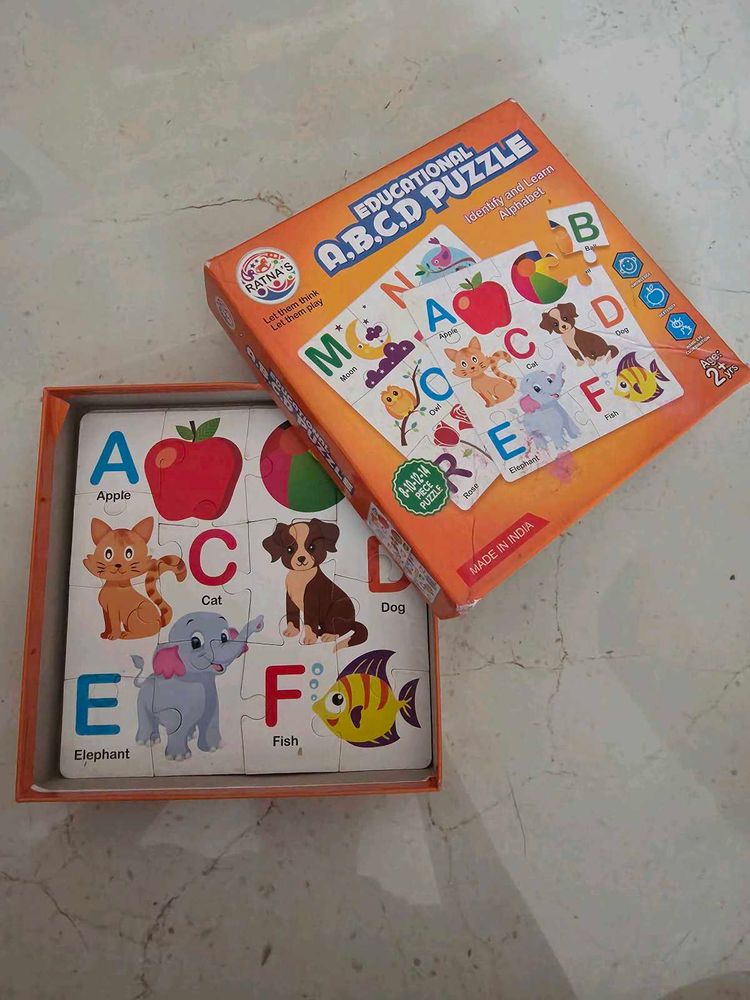 Educational A.B.C.D Puzzle
