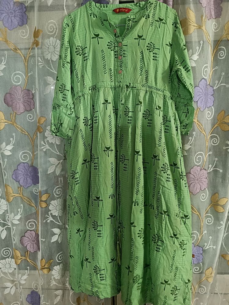 Green Kurta