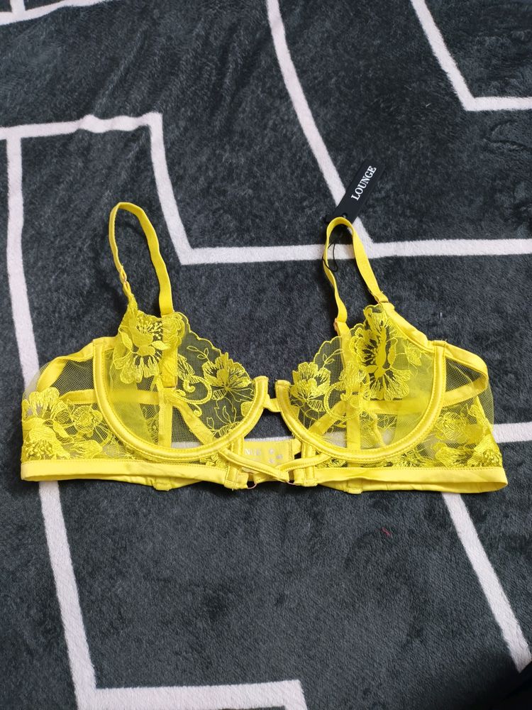 New With Tag Embroidery Bra