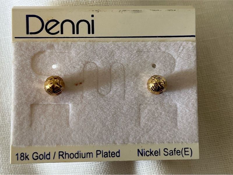 Denny 18k Gold Plated Earrings
