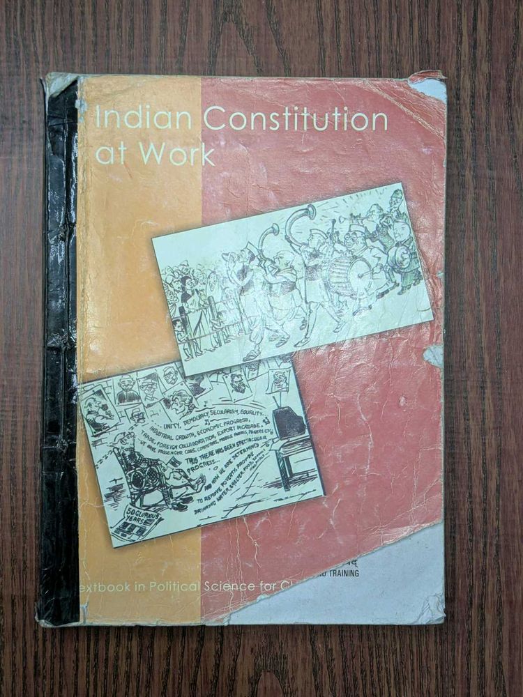 Indian Constitution at Work ( for class XI)