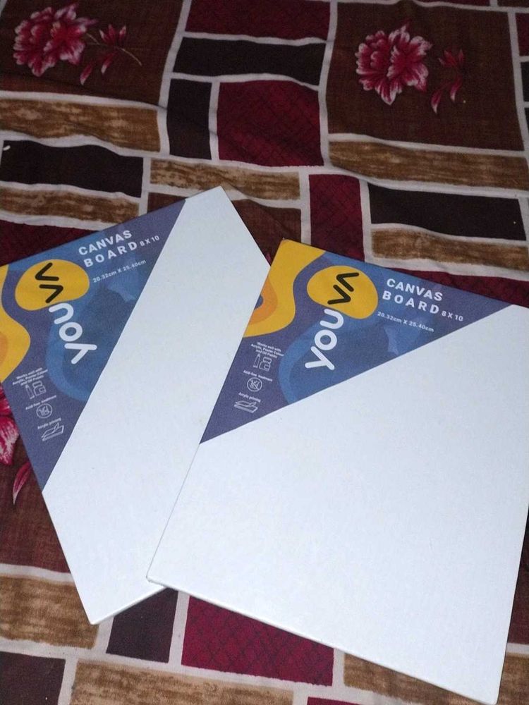 Youva Canvas Board 8x10 (2 pcs)