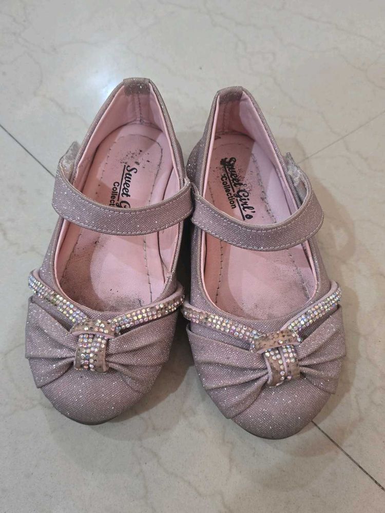 Sparkly Girls Ballet Flats