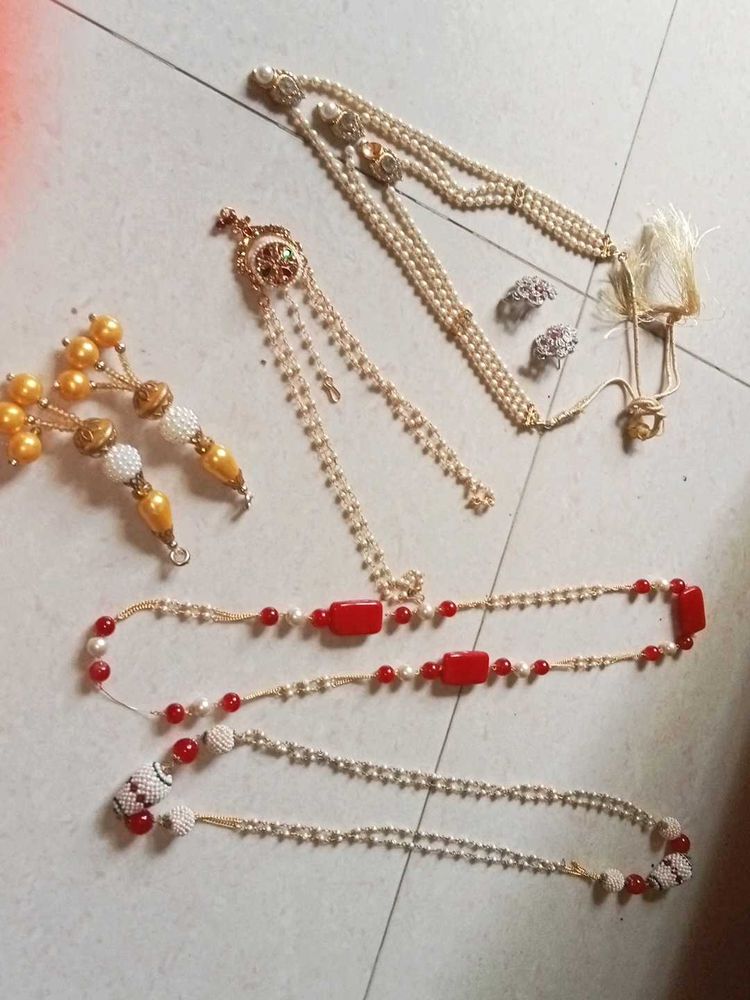 Elegant Beaded Jewellery Set