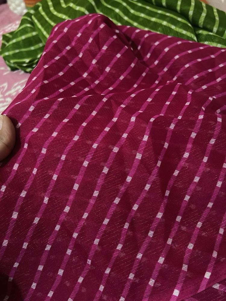 Beautiful Pink Saree New