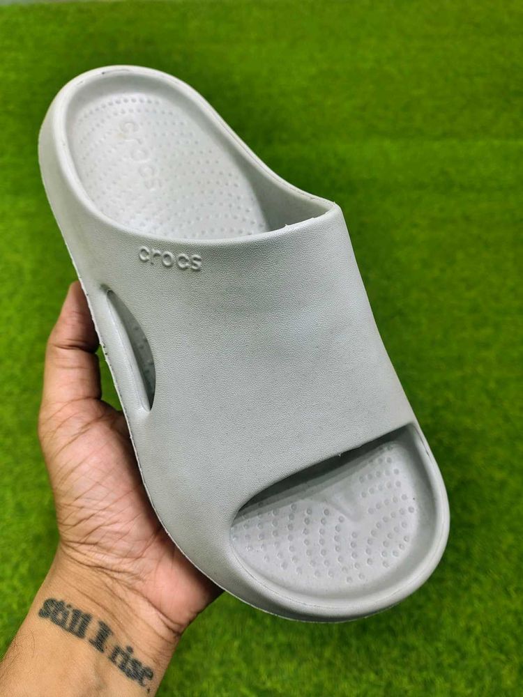 Crocs Grey Slides