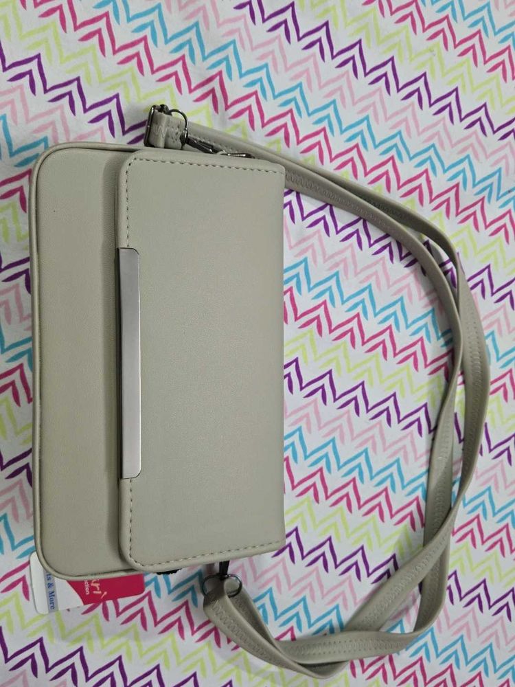 🆕Sling Bag - English Grey🩶✅