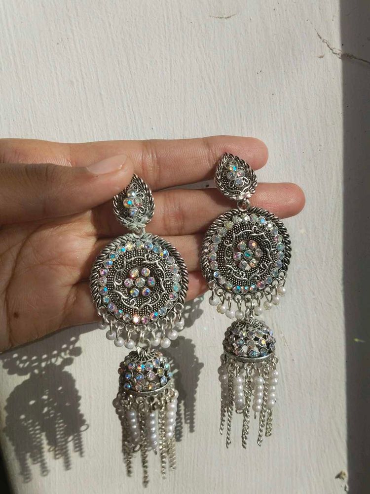 Statement Jhumka Earrings