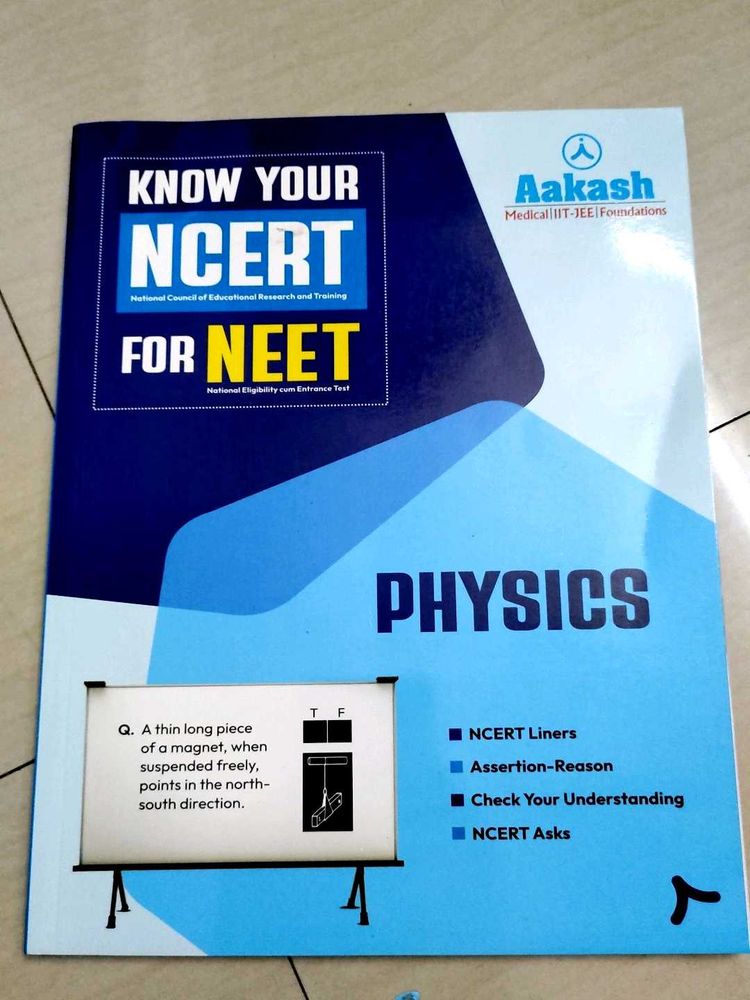 AAKASH Know Your NCERT Physics NEET 11+12