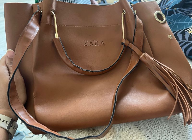 Sunmer Sale 🔥Zara Dupe  Brown Bag(Nepal)
