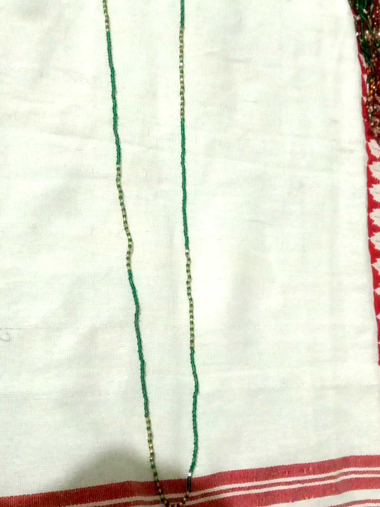 Green Beaded Necklace