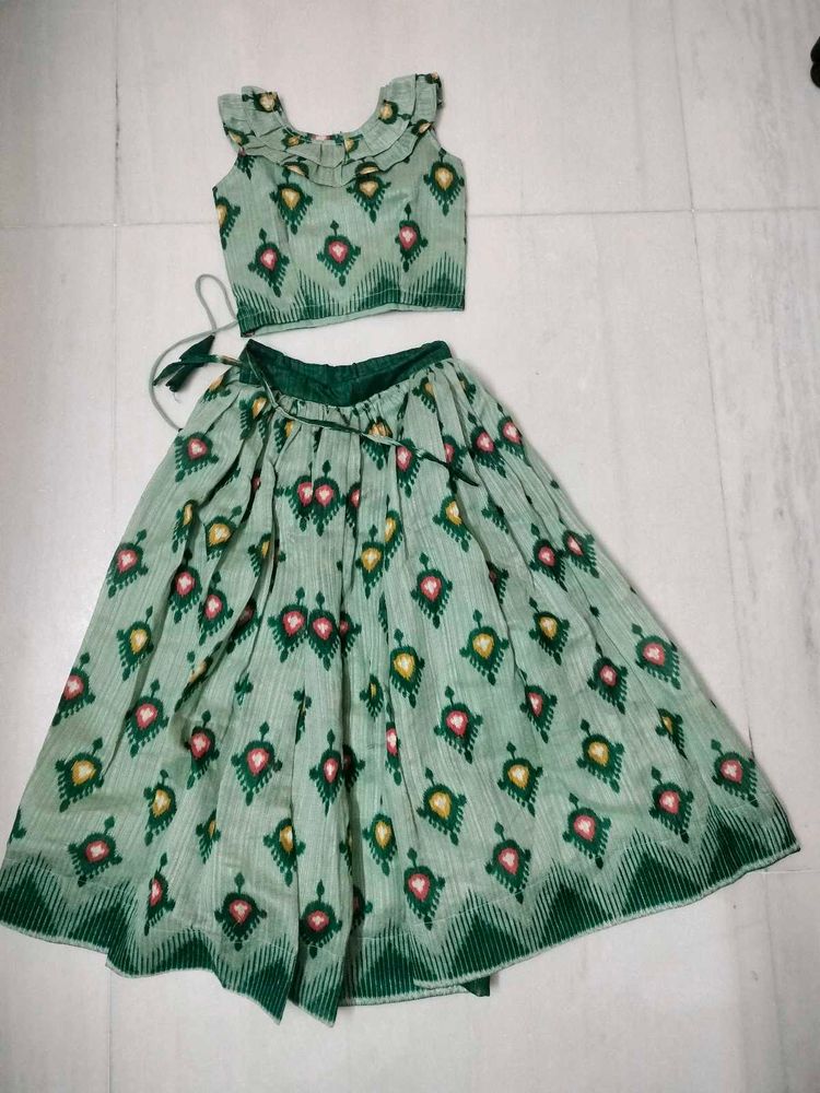 kids lehnga with blouse